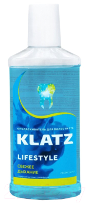 Ополаскиватель для полости рта Klatz Lifestyle Свежее дыхание (250мл)