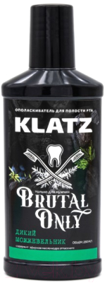 

Ополаскиватель для полости рта Klatz, Brutal Only Дикий можжевельник