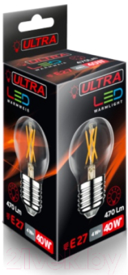 Изображение товара Лампа Ultra LED-G45-F-4W-E14-3000K