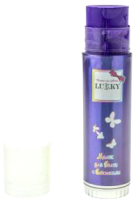 Мелок для окрашивания волос Lukky С блестками с ароматом клубники / Т18858 (фиолетовый) - 