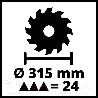 Циркулярный станок Einhell TE-TS 315 U (4340557)