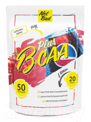 Аминокислоты BCAA NotBad С витамином С (250г, пепсико черри)