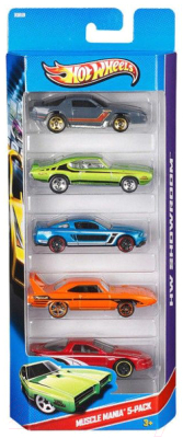 

Набор игрушечных автомобилей Hot Wheels, 5 машинок / DJG23