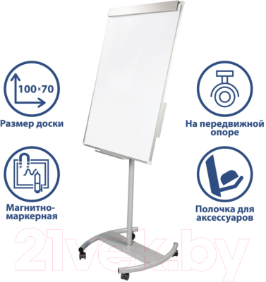 Изображение товара Магнитно-маркерная доска Brauberg Стандарт / 235527