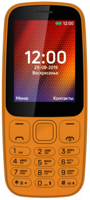 Мобильный телефон Vertex D537 (оранжевый)