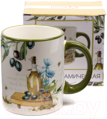 

Кружка Home Line, Оливковая ветвь / HC118-G55