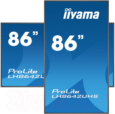 Информационная панель Iiyama ProLite LH8642UHS-B3