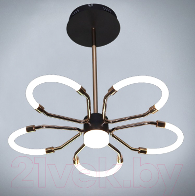 Потолочный светильник Natali Kovaltseva High-Tech Led Lamps 82012 (черный/золото)