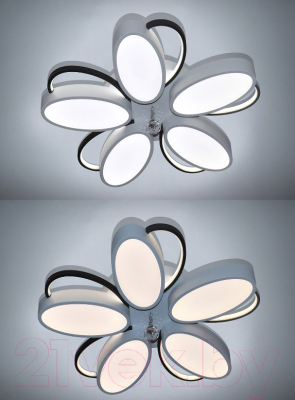Потолочный светильник Natali Kovaltseva High-Tech Led Lamps 82045 (белый/черный)