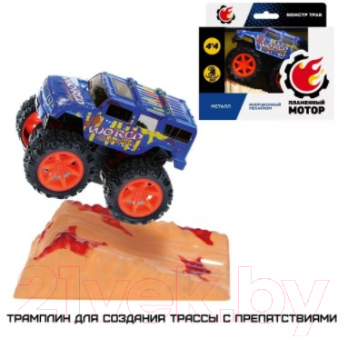 Автомобиль игрушечный Пламенный мотор Монстр трак / 870514