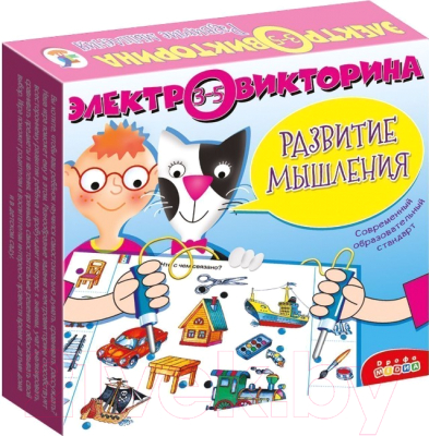 

Развивающая игрушка Дрофа-Медиа, Развитие мышления / 1042