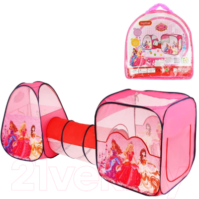 Детская игровая палатка Наша игрушка Принцессы c туннелем / 200561632