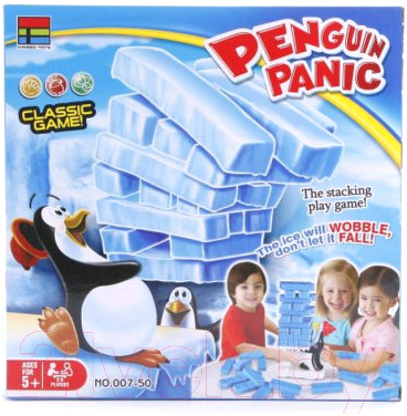 

Настольная игра Наша игрушка, Башня. Ловкий пингвин / 634464