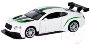 Автомобиль игрушечный Пламенный мотор Bentley Continental GT3 1:43 / 870141