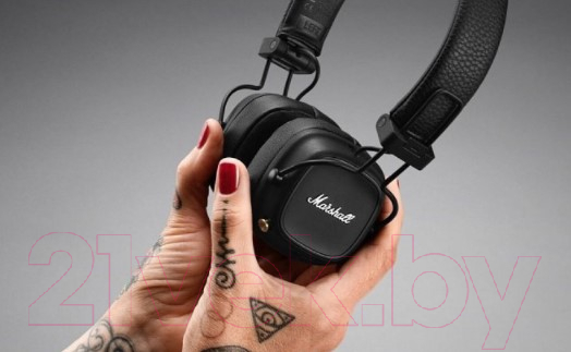 Беспроводные наушники Marshall Major IV Bluetooth (черный)