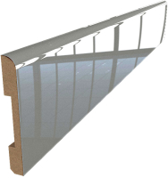 

Плинтус ProfilDoors, Прямой 10x80x2070