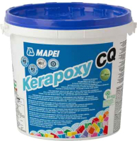 Фуга Mapei Эпоксидная Kerapoxy CQ N120 (3кг, черный) - 