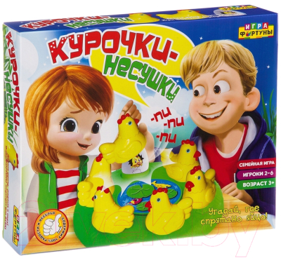 

Настольная игра Игра Фортуны, Курочки – несушки / Ф94476
