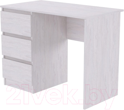 Письменный стол SV-мебель Бриз 1 Д с ящиками (ясень анкор светлый)