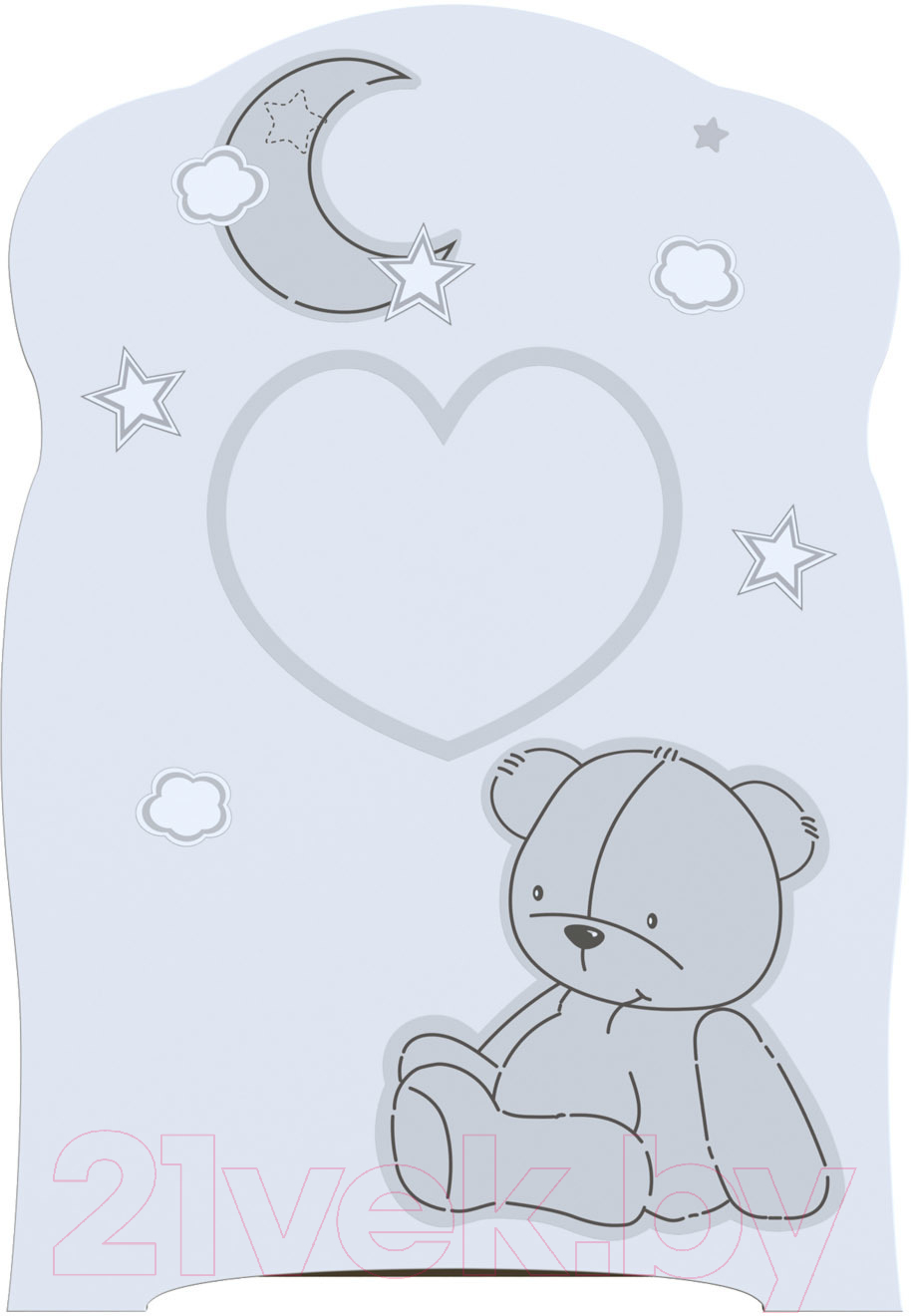 Детская кроватка VDK Bear And Moon маятник и ящик