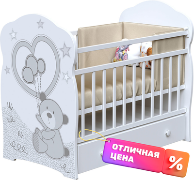 

Детская кроватка, Toby маятник и ящик