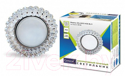 Точечный светильник General Lighting GCL-GX53-H38-BL-9 / 661156 — фото 4