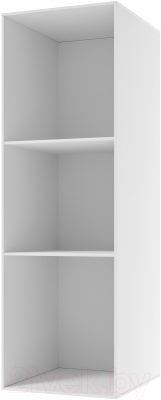 Шкаф навесной SV-мебель Соло Д глухой правый (белый/белый глянец)