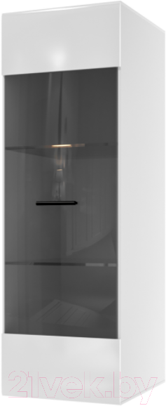 Шкаф навесной SV-мебель Соло Д со стеклом