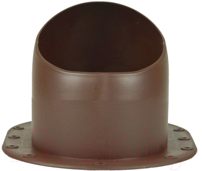Выход вентиляционный на крышу Krono-Plast Eco KPI H500мм D150мм (темно-коричневый)