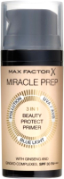 Основа под макияж Max Factor Miracle Miracle Prep 3in1 Beauty Protect Primer SPF30 PA+++  (30мл) - 