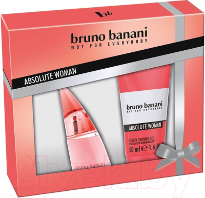 Парфюмерный набор Bruno Banani Absolute Woman Туалетная вода 20мл+Гель для душа 50мл