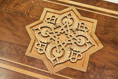 Изображение товара Набор настольных игр Mirzoyan Золотой узор 4 / am041 (резные)