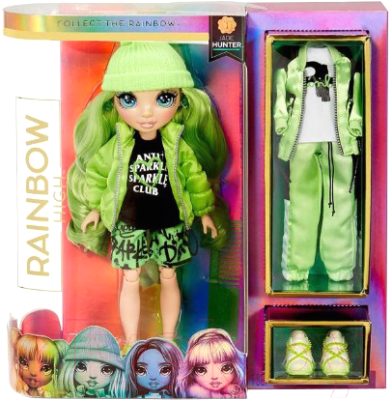 

Кукла с аксессуарами Rainbow High, Джейд Хантер / 569664E7C