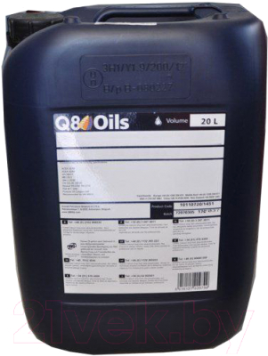 

Трансмиссионное масло Q8, Gear Oil M 75W90 / 101200501451