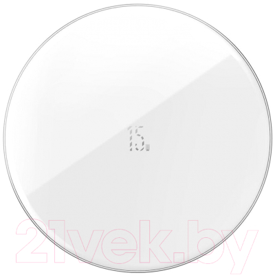 

Зарядное устройство беспроводное Baseus, Белый, Simple / WXJK-BA02
