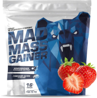 Гейнер Siberian Nutrogunz Mad Mass Gainer / MG014 (2000г, клубника) - 