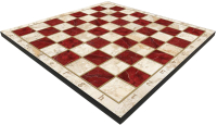 Шахматная доска Yenigun Красный мрамор XL / B00200801 - 