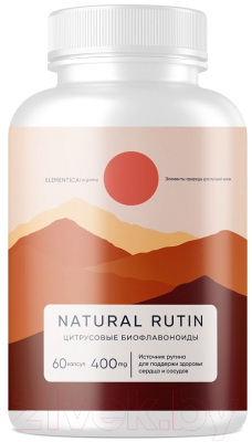 Витамин Elementica Organic Rutin / ECPS006 (60 капсул)