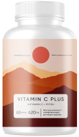 Комплексная пищевая добавка Elementica Organic Vitamin C + Rutin / ECPS007 (60 капсул) - 