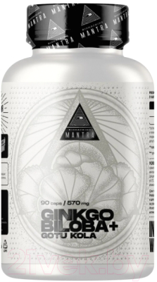 Пищевая добавка Biohacking Mantra Ginkgo Biloba / MGB001 (90 капсул)
