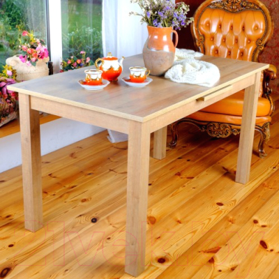 Обеденный стол Eligard Baut / СОР-02А (сосна янтарная) - стол в интерьере