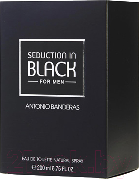 Туалетная вода Banderas Seduction In Black (200мл) — фото 2