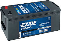Автомобильный аккумулятор Exide Heavy Professional Power EF1853 (185 А/ч) - 
