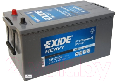 

Автомобильный аккумулятор Exide, Heavy Professional Power EF2353
