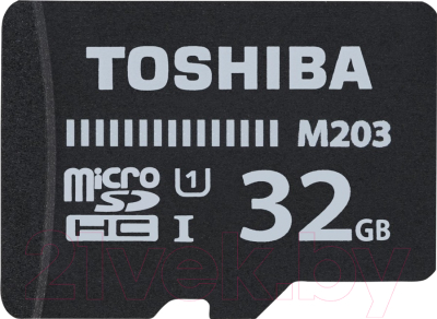 Карта памяти Toshiba Exceria M203 microSDHC 32GB с адаптером (THN-M203K0320EA)