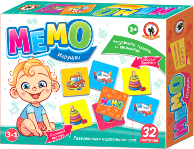 

Настольная игра Русский стиль, Мемо игрушки / 03455