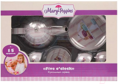 Набор игрушечной посуды Mary Poppins Макарон / 453125