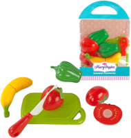 Набор игрушечных продуктов Mary Poppins Учимся готовить. Овощи и фрукты / 453044 - 