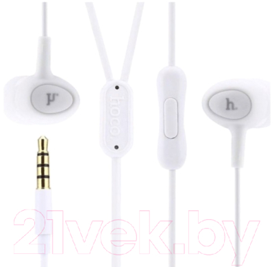 Изображение товара Наушники-гарнитура Hoco M3 (белый)