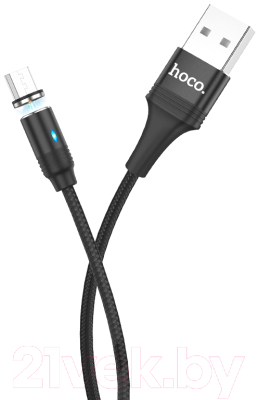 Кабель Hoco USB U76 micro (черный)
